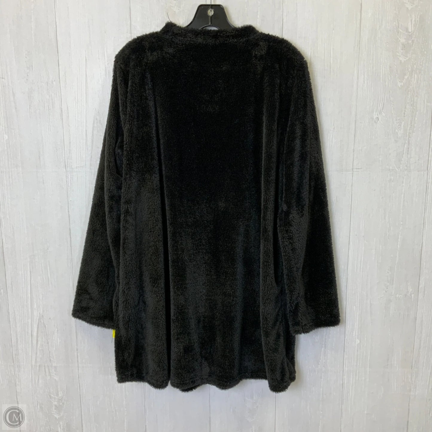Tunic Long Sleeve By Clothes Mentor In Black, Size: Xl