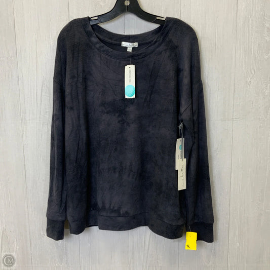 Sweatshirt Crewneck By Nine Britton In Grey, Size: M
