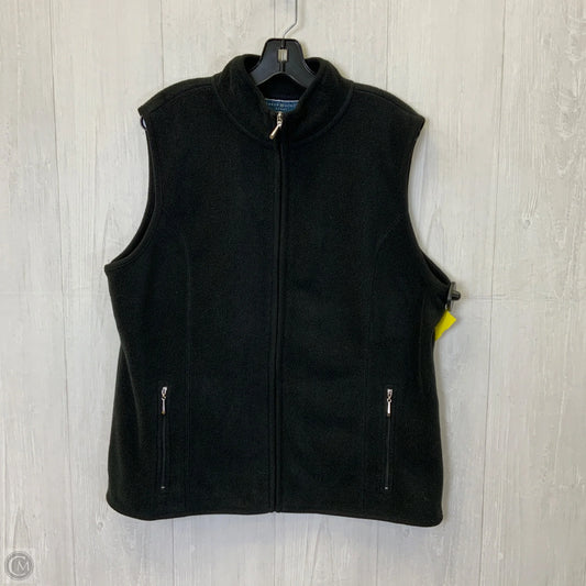 Vest Fleece By Kendra Scott In Black, Size: Xl