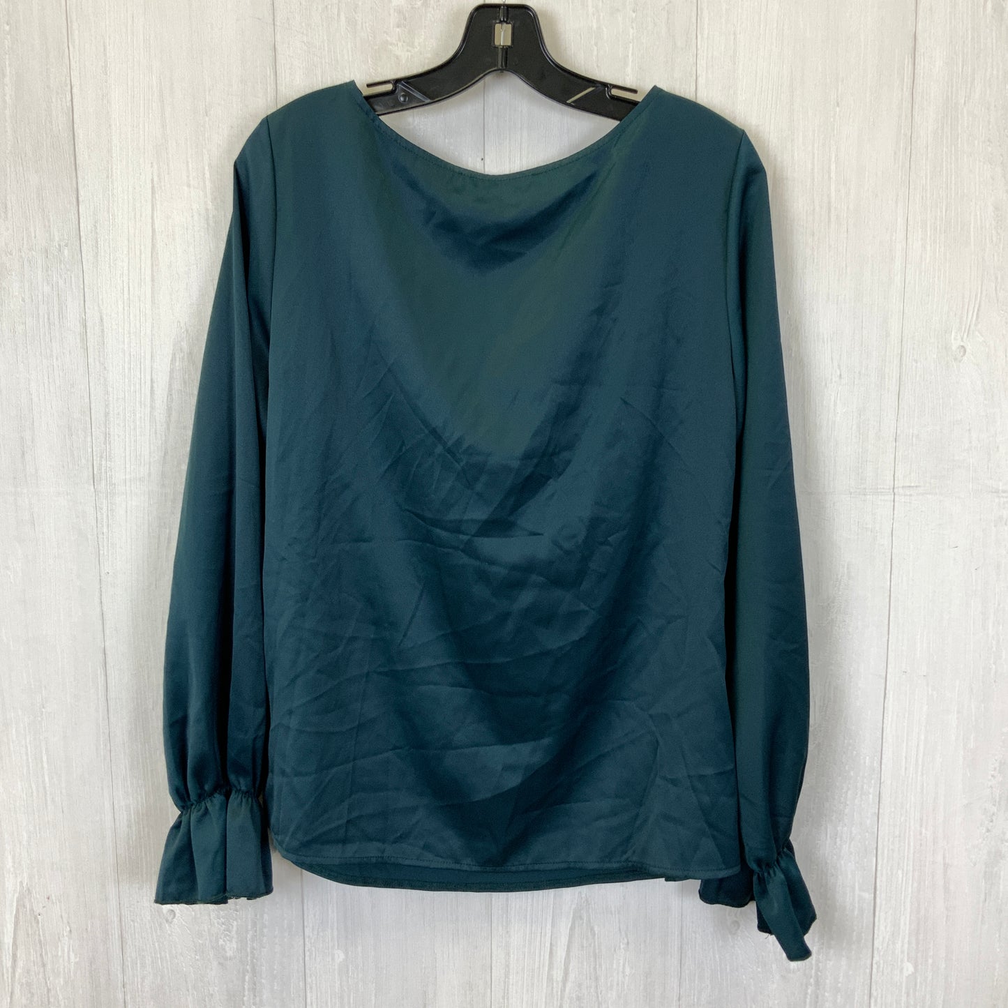 Top Long Sleeve By Shein In Blue, Size: L