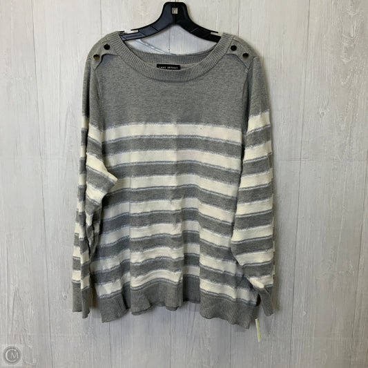 Sweater By Lane Bryant In Striped Pattern, Size: 3x