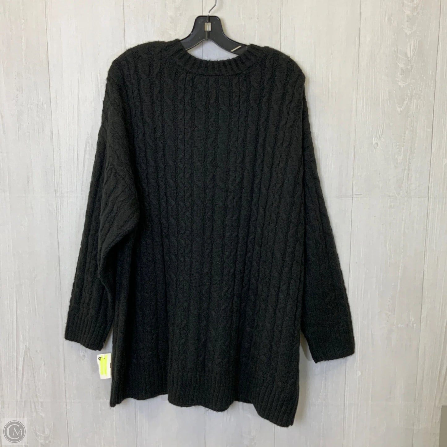 Sweater By Lane Bryant In Black & Cream, Size: 3x