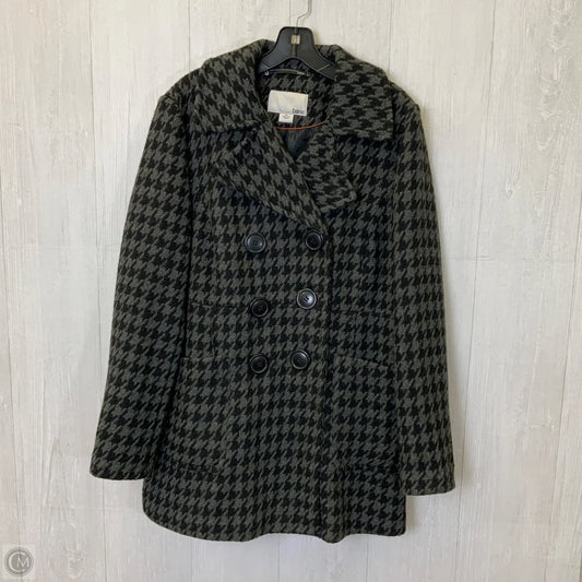 Coat Peacoat By Bar Iii In Black & Grey, Size: Xl