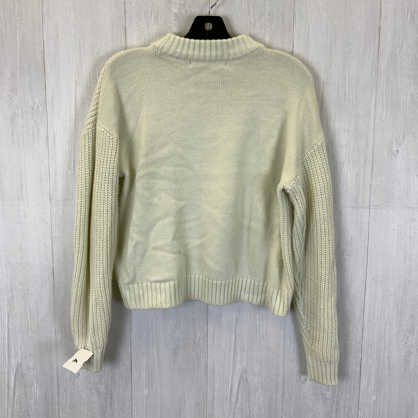 Sweater By Vero Moda In White, Size: M