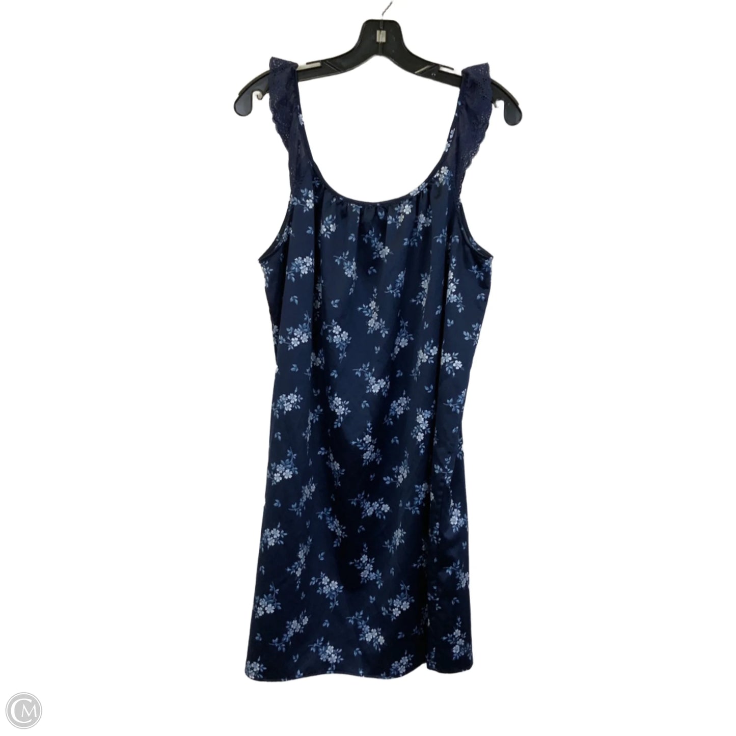 Dress Casual Short By Lauren By Ralph Lauren In Blue, Size: M