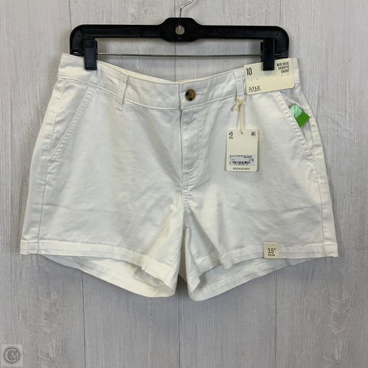 Shorts By Ana In White, Size: 10