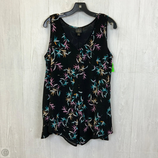 Top Sleeveless By Worthington In Black, Size: 1x