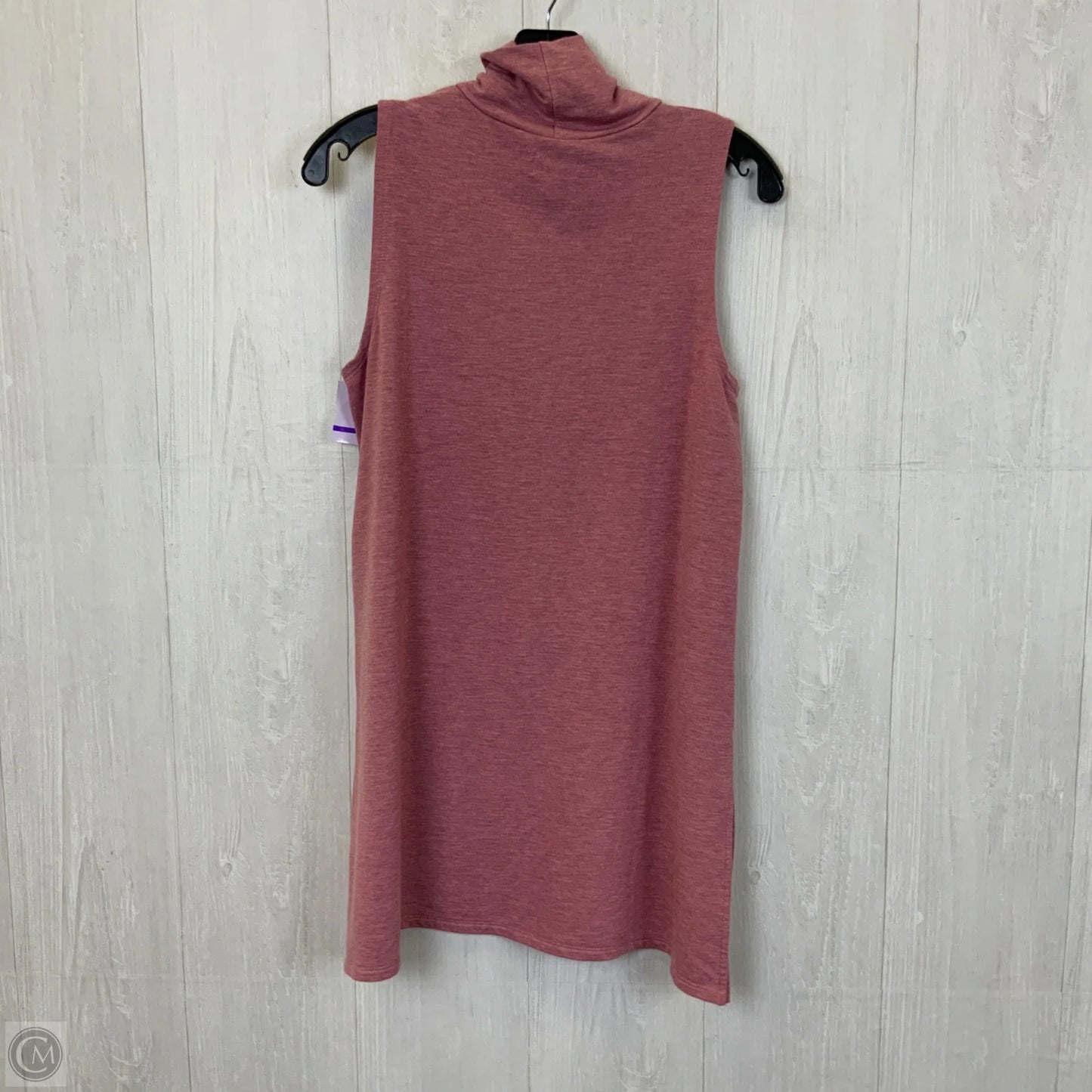Tunic Short Sleeve By Garnet Hill In Pink, Size: S