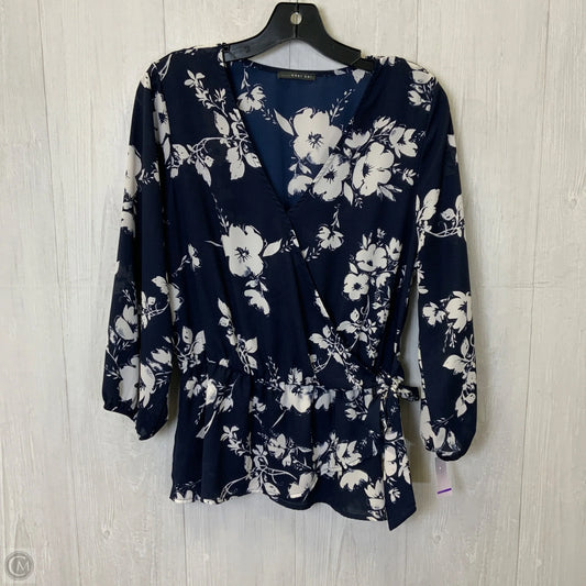 Top Long Sleeve By West Kei In Blue, Size: M
