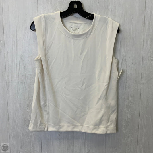 Athletic Tank Top By Athleta In Cream, Size: S