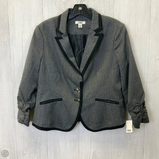 Blazer By Cato In Grey, Size: M