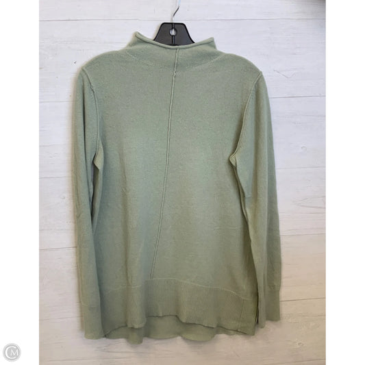 Top Long Sleeve By Banana Republic In Green, Size: M