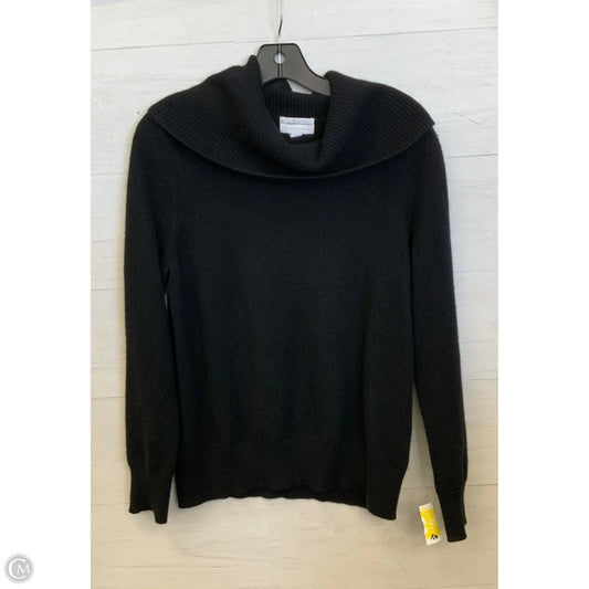 Top Long Sleeve By Charter Club In Black, Size: L