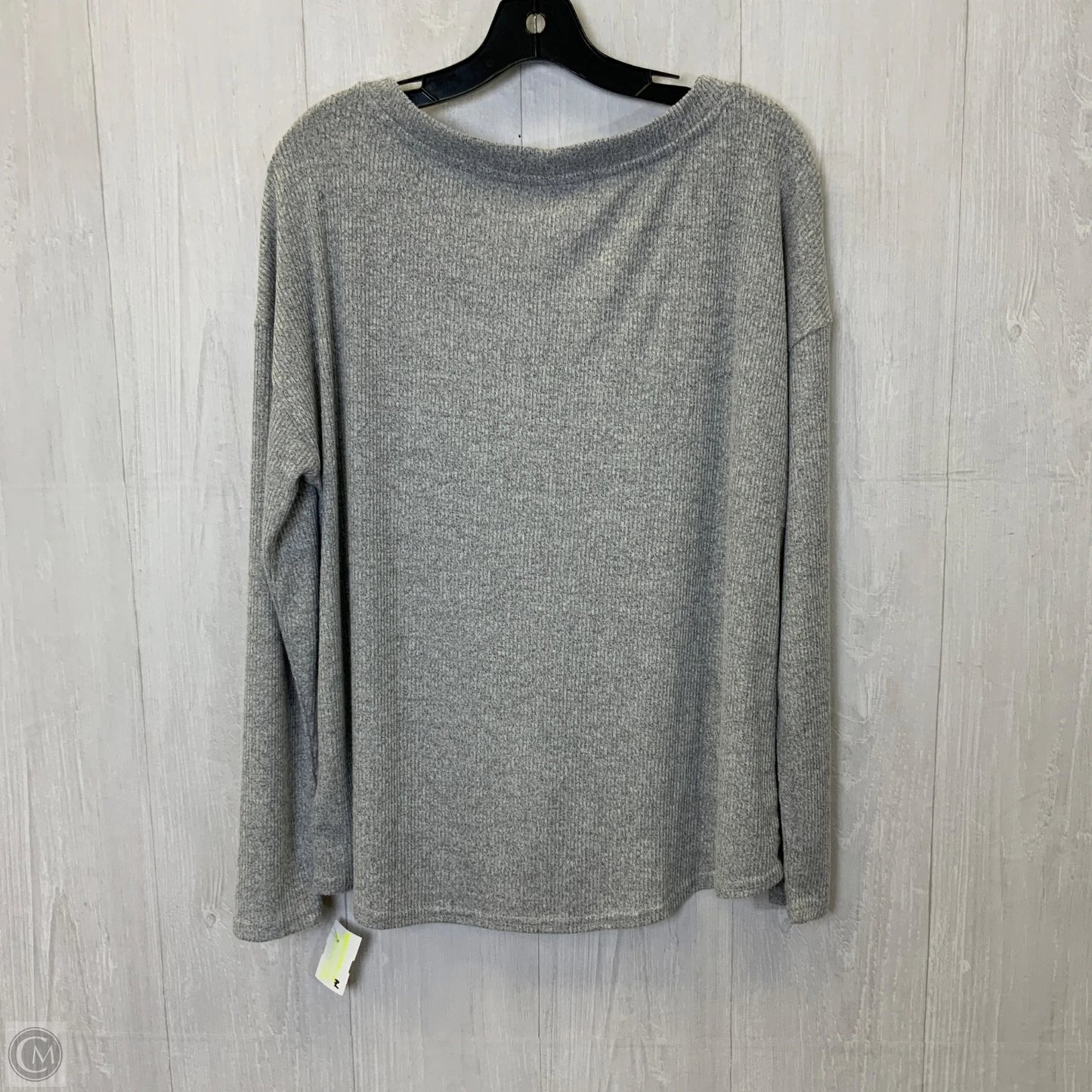 Top Long Sleeve By Gap In Grey, Size: L