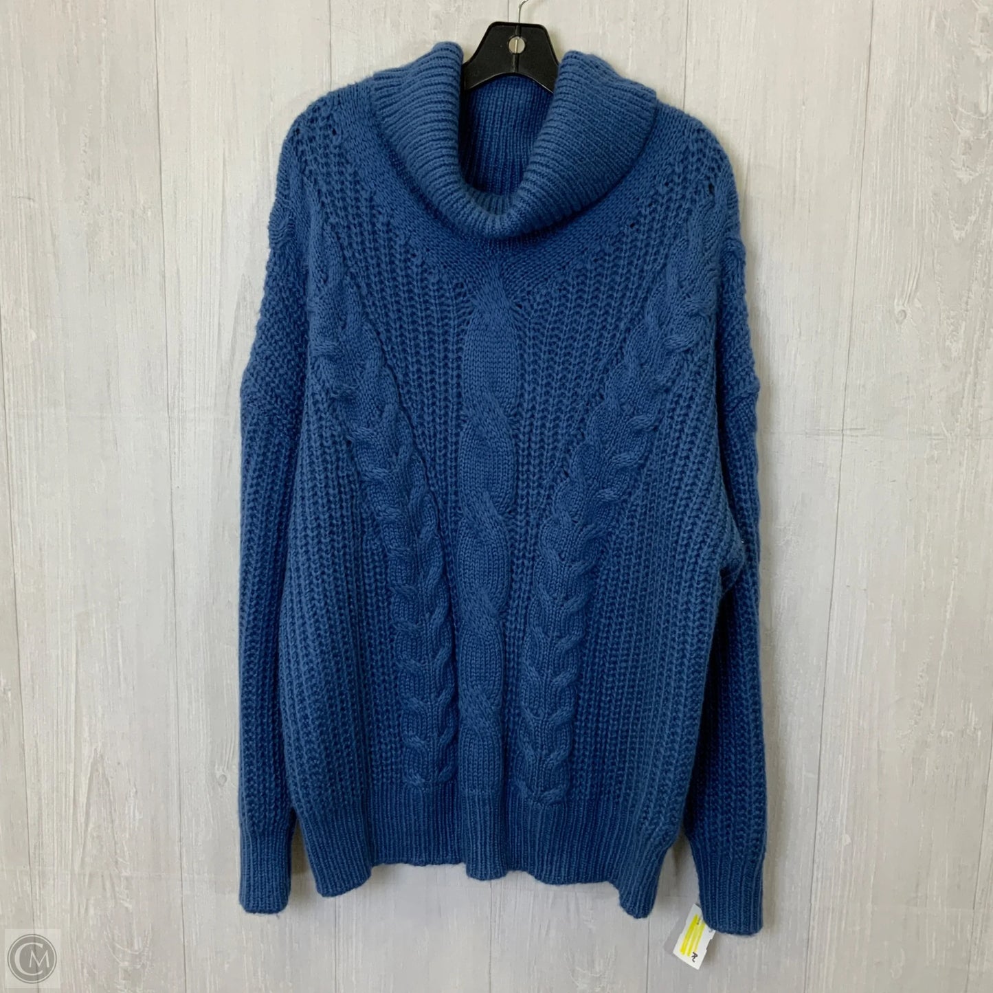 Sweater By Clothes Mentor In Blue, Size: 2x