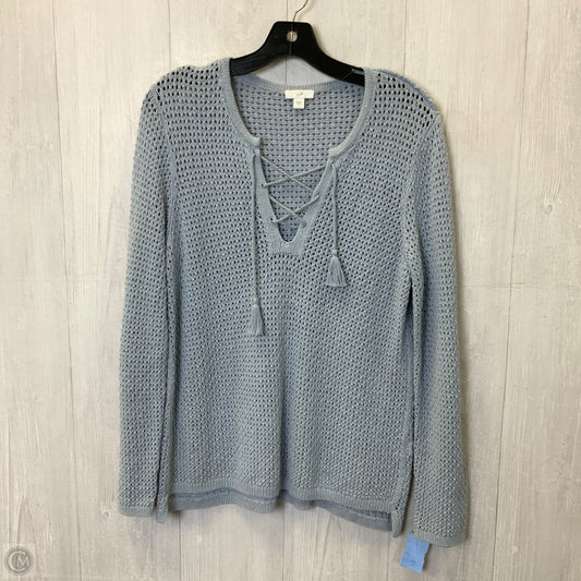 Top Long Sleeve By J. Jill In Blue, Size: S