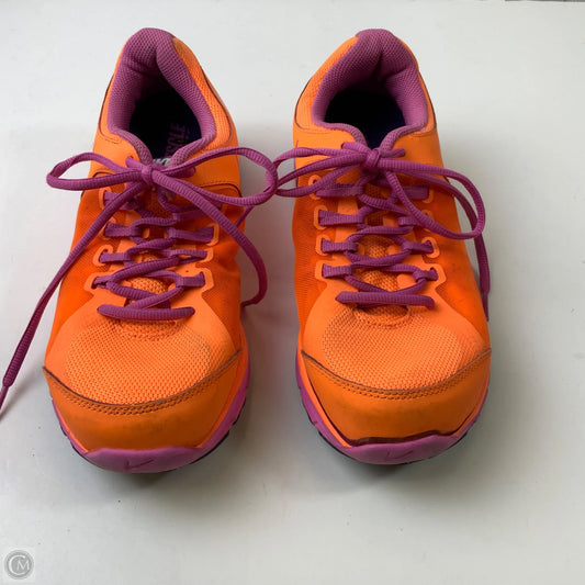 Shoes Athletic By Nike In Orange, Size: 9