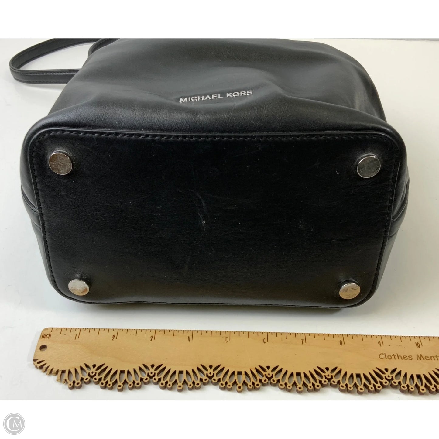 Crossbody Leather By Michael By Michael Kors, Size: Medium