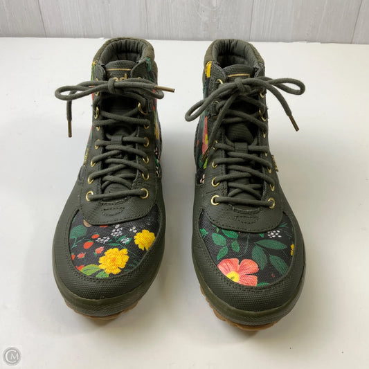 Boots Ankle Flats By Keds In Green, Size: 6