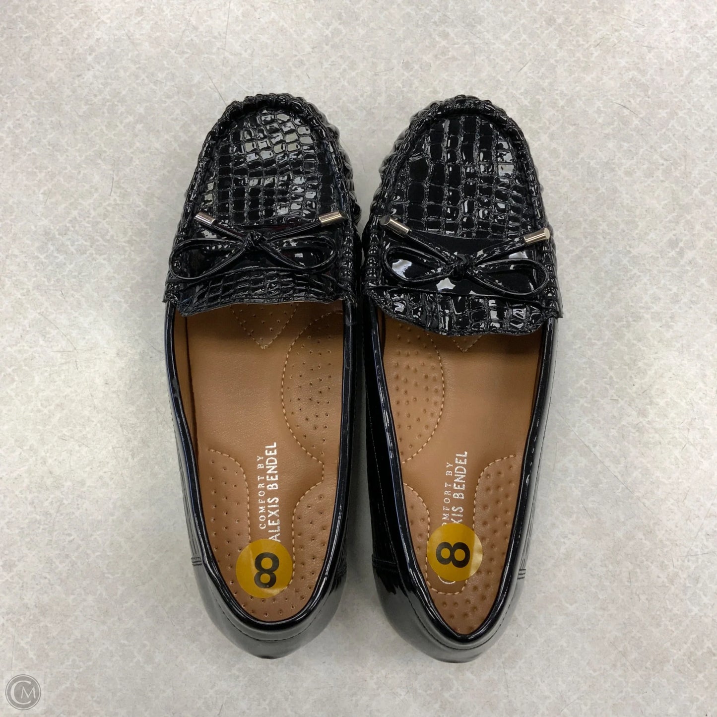 Shoes Flats By Clothes Mentor In Black, Size: 8