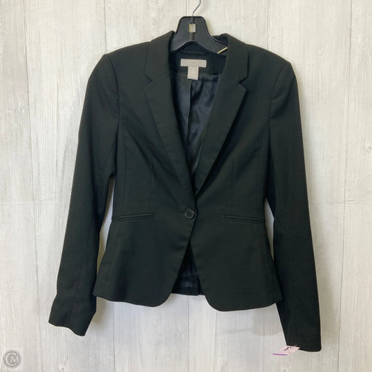 Blazer By H&m In Black, Size: Xs