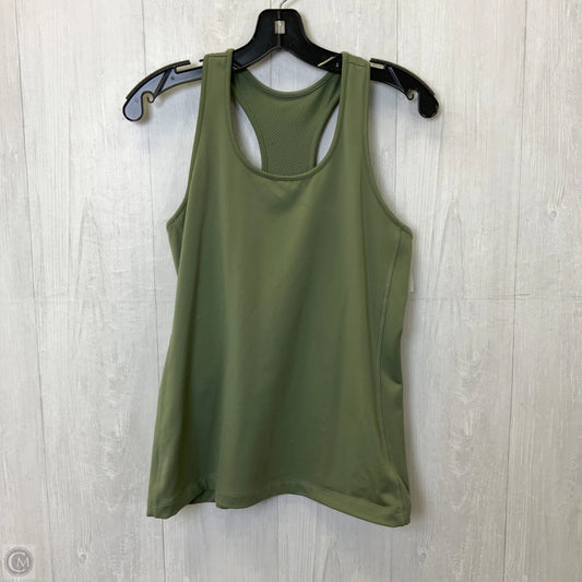Athletic Tank Top By Talbots In Green, Size: M