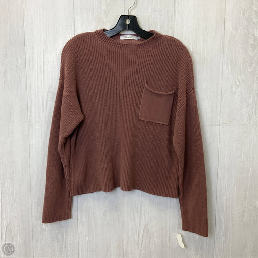 Sweater By Clothes Mentor In Mauve, Size: M