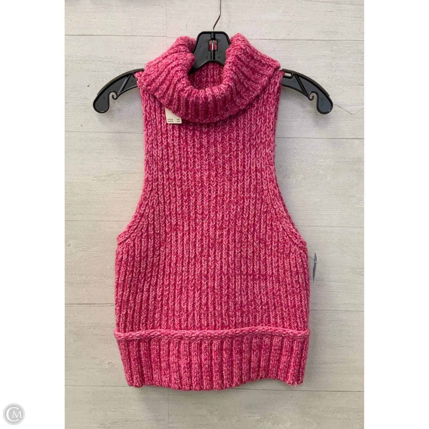 Vest Sweater By Pilcro In Pink, Size: M