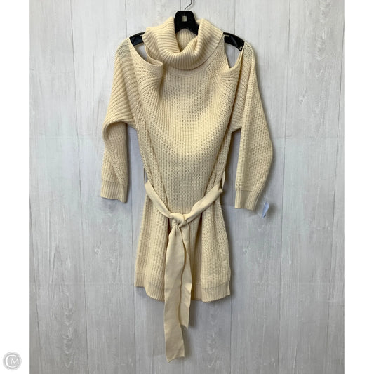 Dress Sweater By Hyfve In Cream, Size: L