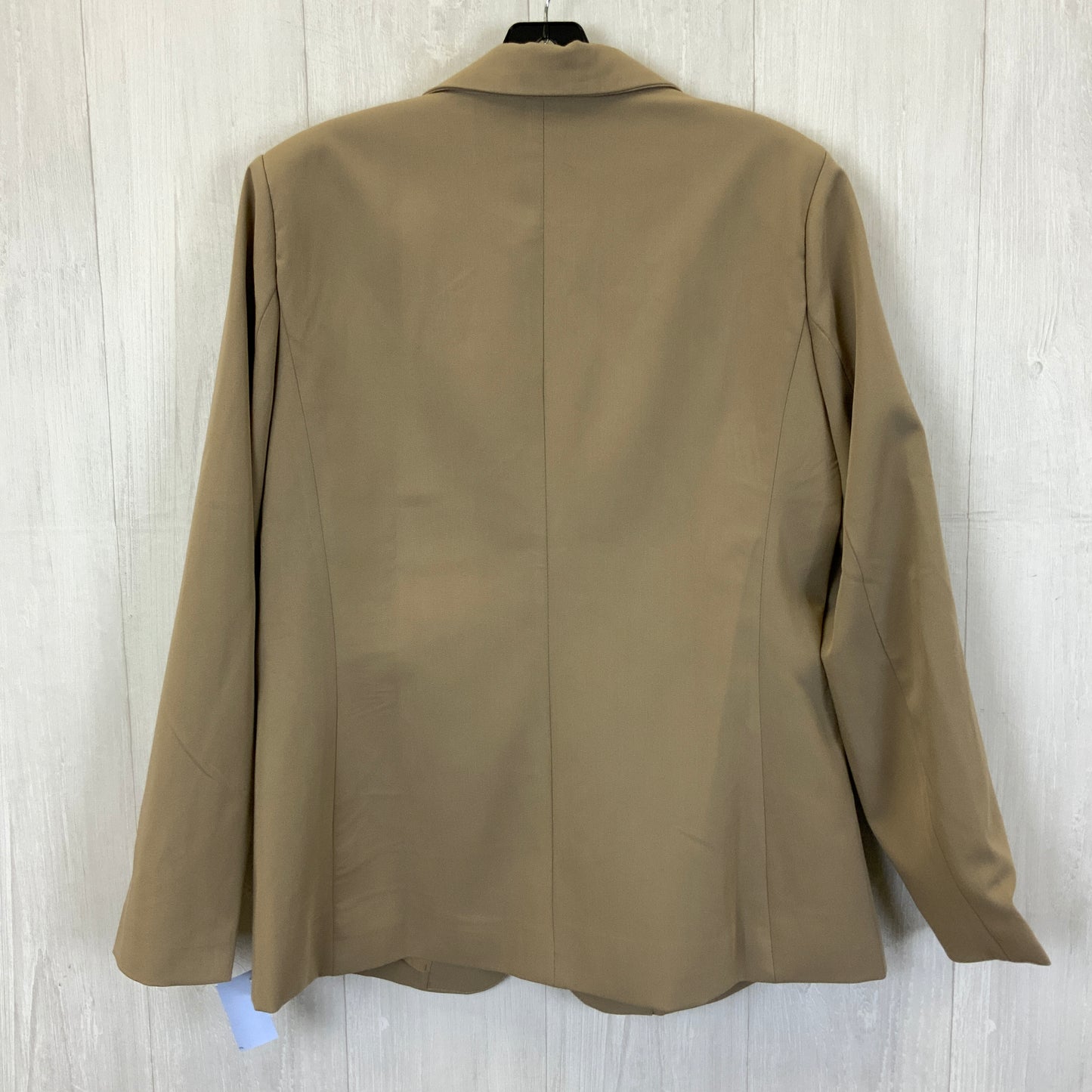 Blazer By Clothes Mentor In Tan, Size: L