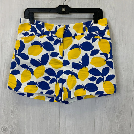 Shorts By Loft In Blue & Yellow, Size: 4