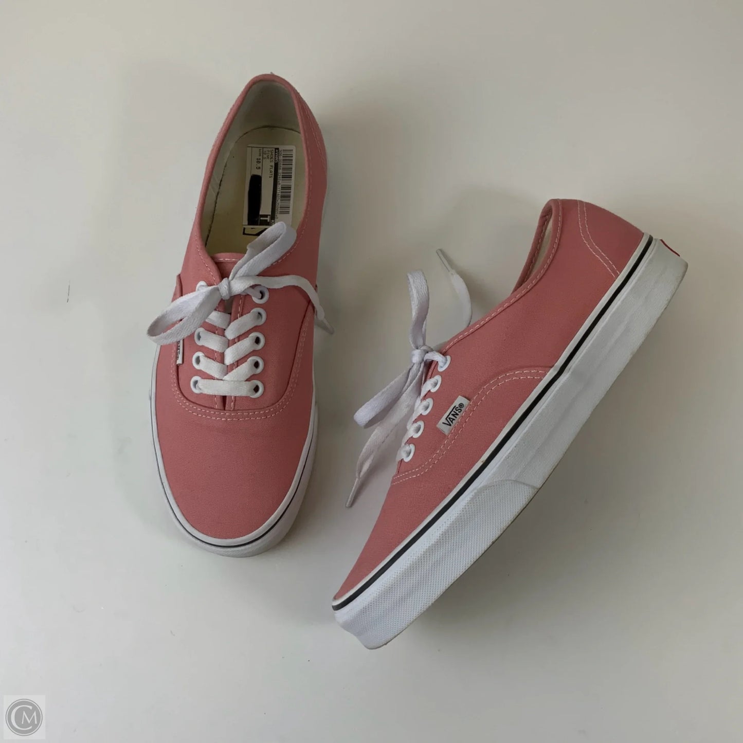 Shoes Flats By Vans In Pink, Size: 10.5