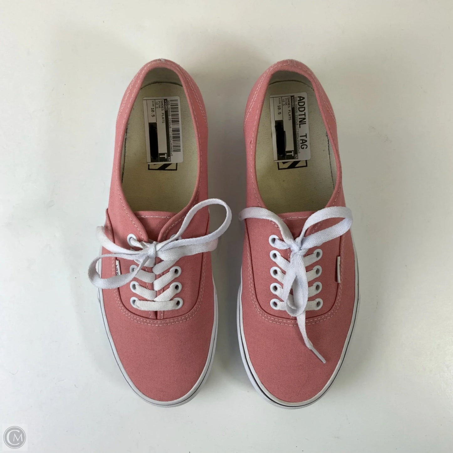 Shoes Flats By Vans In Pink, Size: 10.5