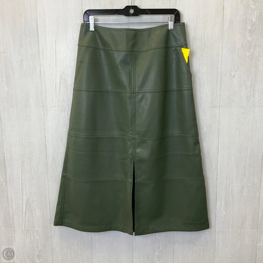 Skirt Midi By Cabi In Green, Size: 8