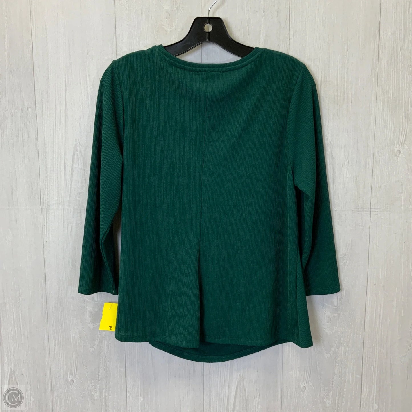 Top Long Sleeve By Investments In Green, Size: Lp
