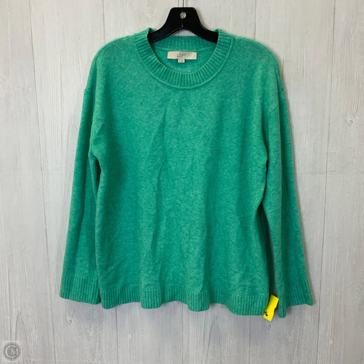 Sweater By Loft In Green, Size: Xl