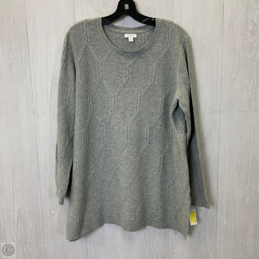 Sweater By J. Jill In Grey, Size: L