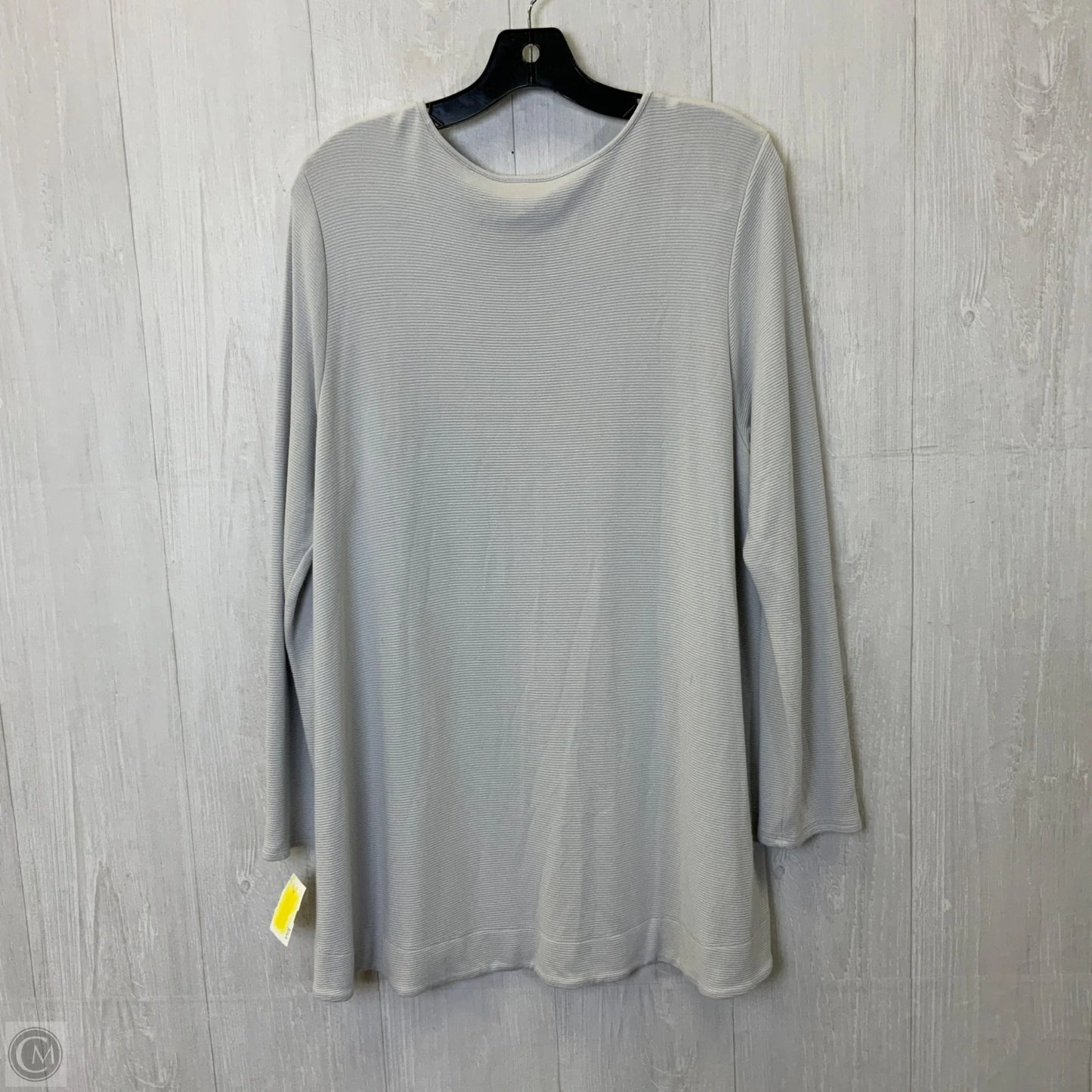 Tunic Long Sleeve By J. Jill In Grey, Size: L