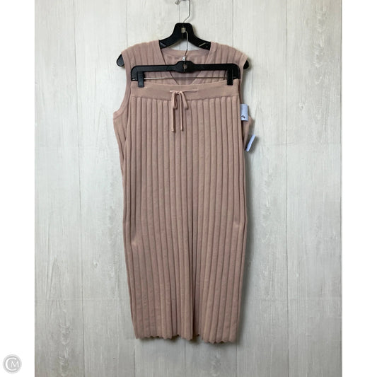 Skirt Set 2pc By Clothes Mentor In Mauve, Size: M