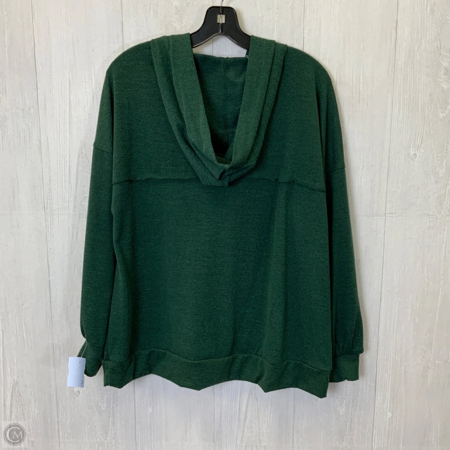 Top Long Sleeve By Andree By Unit In Green, Size: L