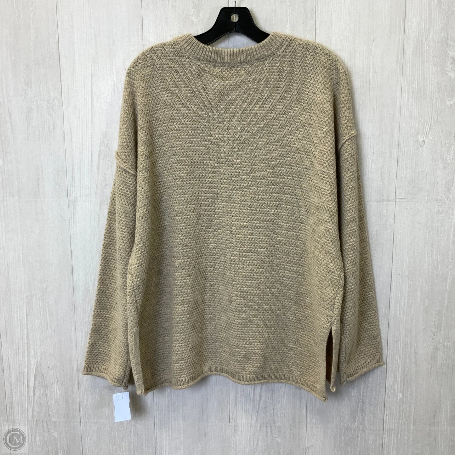 Sweater By Zenana In Cream, Size: 1x