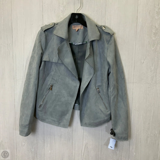 Jacket Moto By Philosophy In Blue, Size: S