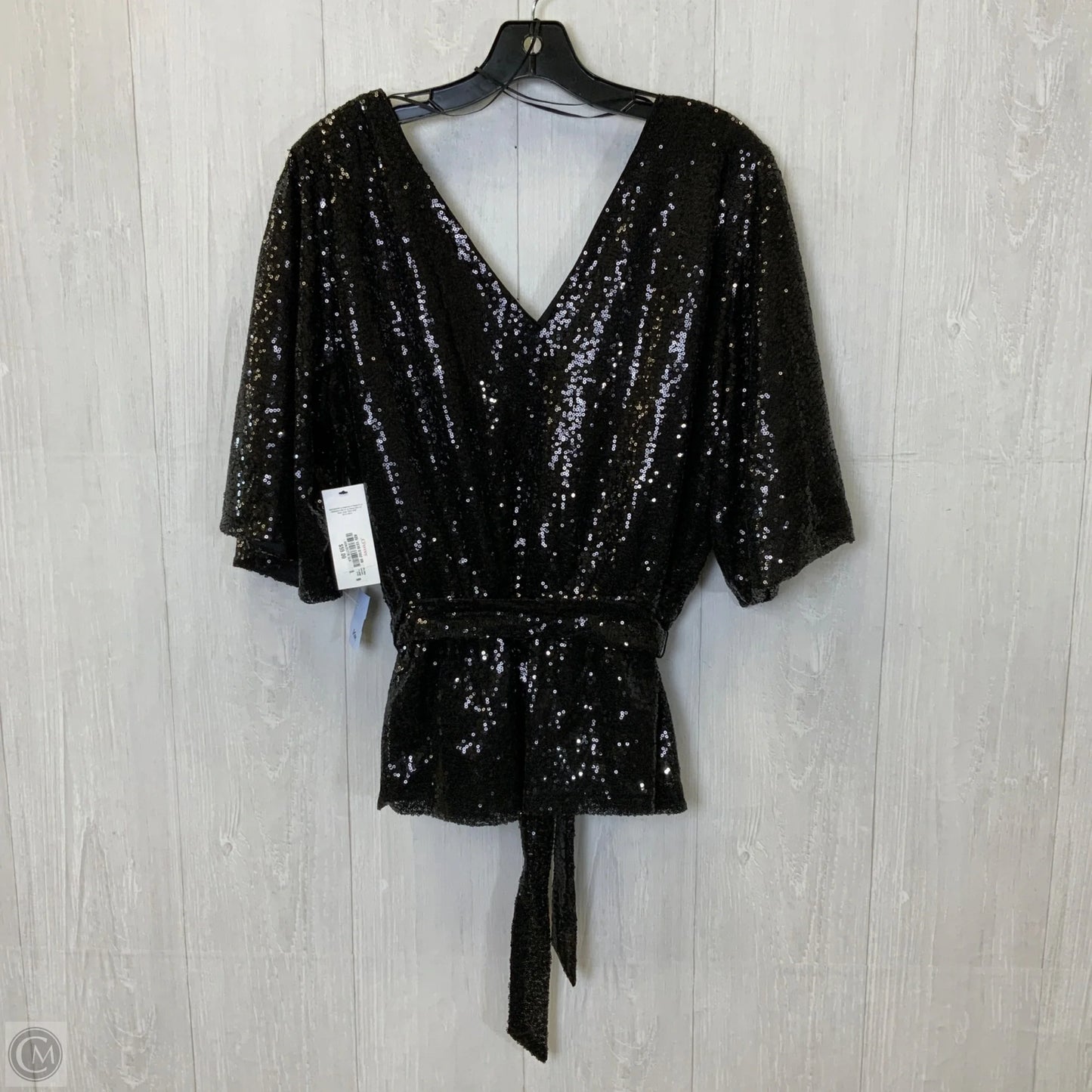 Blouse 3/4 Sleeve By Bold Elements In Black, Size: Xl