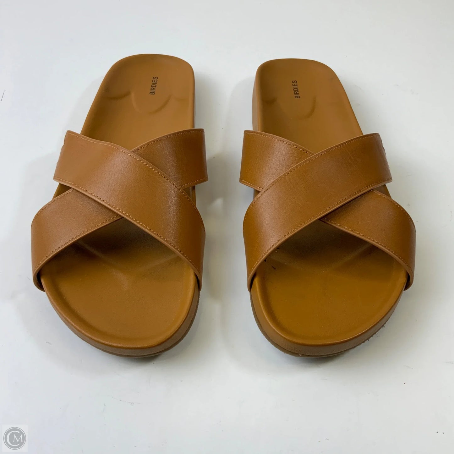 Sandals Flats By Birdies In Brown, Size: 11