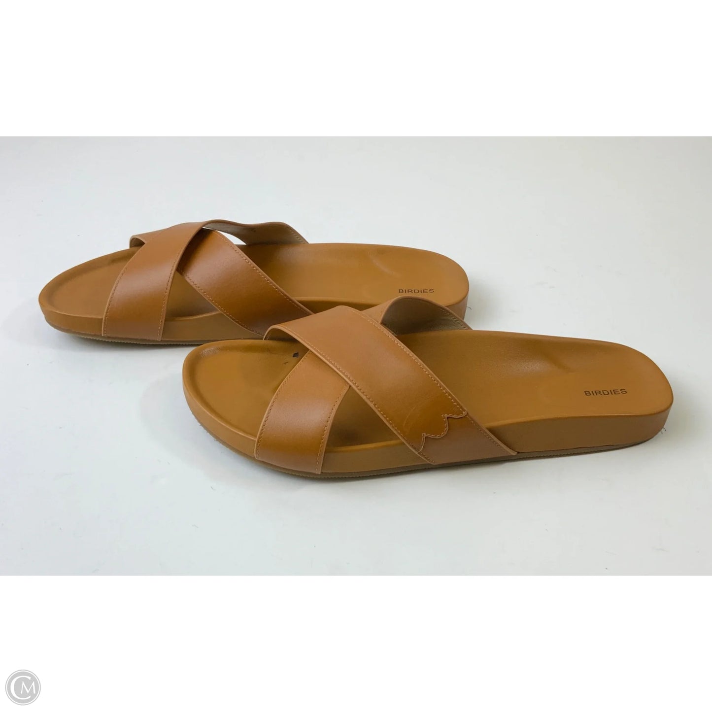 Sandals Flats By Birdies In Brown, Size: 11