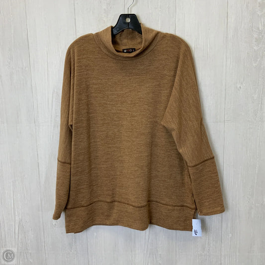 Top Long Sleeve By Clothes Mentor In Brown, Size: L