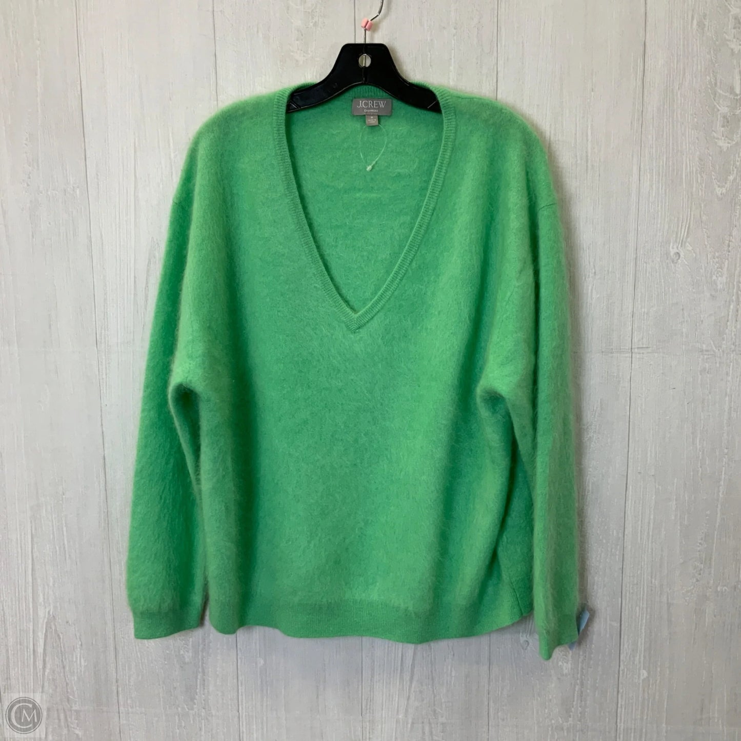Sweater Cashmere By J. Crew In Green, Size: M
