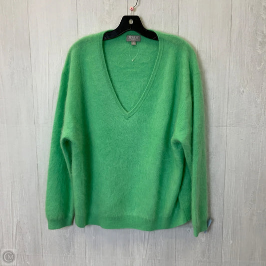 Sweater Cashmere By J. Crew In Green, Size: M