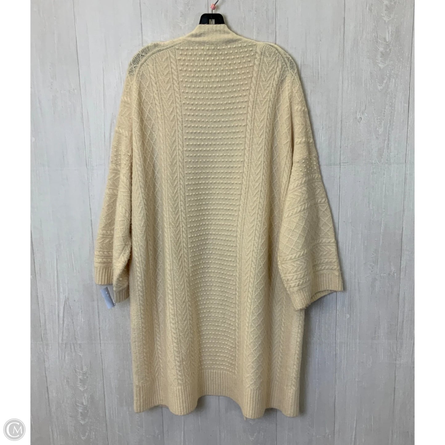 Sweater Cardigan By J. Crew In Tan, Size: M