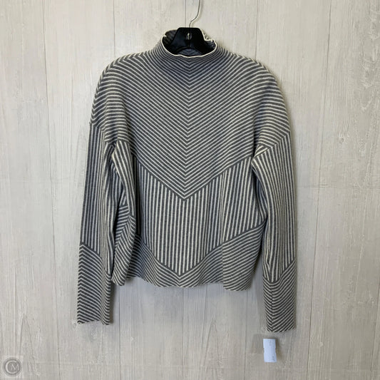 Top Long Sleeve By Cynthia Rowley In Striped Pattern, Size: L